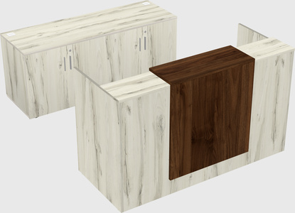 Modular reception desk