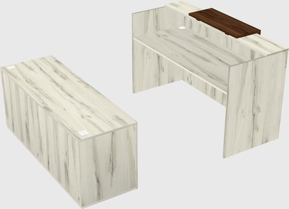 Modular reception desk