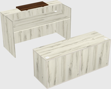 Modular reception desk