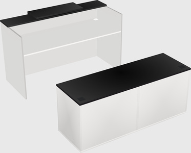 Modular reception desk