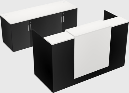 Modular reception desk