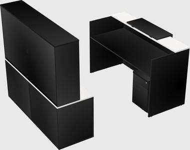 Modular reception desk