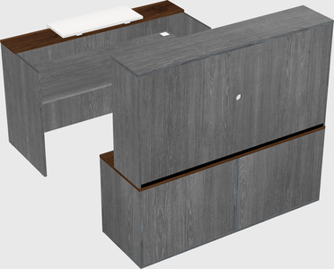 Modular reception desk