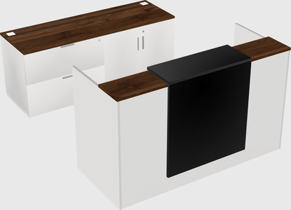 Modular reception desk