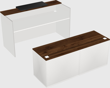 Modular reception desk