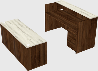 Modular reception desk
