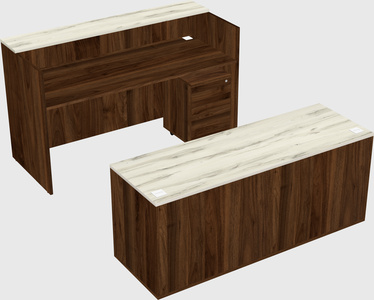 Modular reception desk