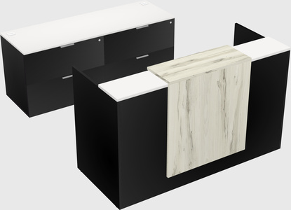 Modular reception desk