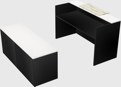 Modular reception desk