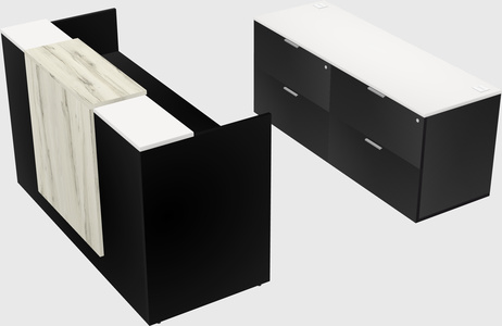 Modular reception desk