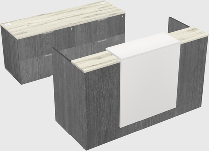Modular reception desk