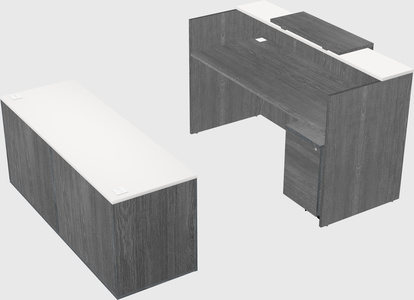 Modular reception desk