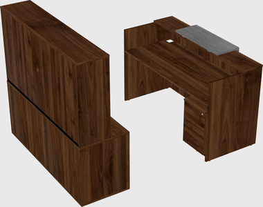 Modular reception desk