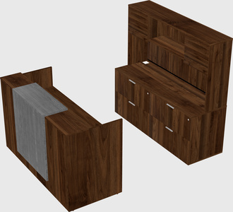 Modular reception desk