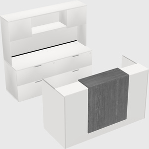 Modular reception desk