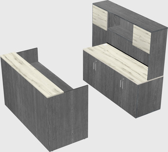 Modular reception desk