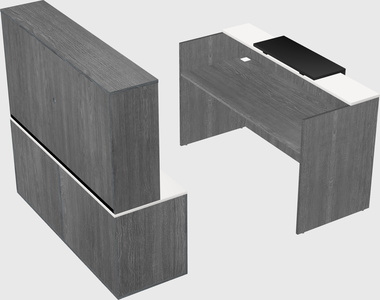 Modular reception desk