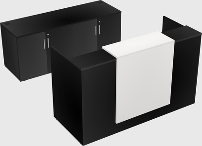 Modular reception desk