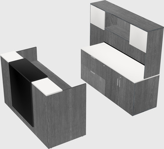 Modular reception desk
