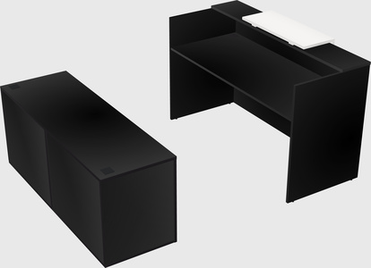 Modular reception desk