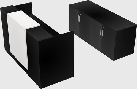 Modular reception desk