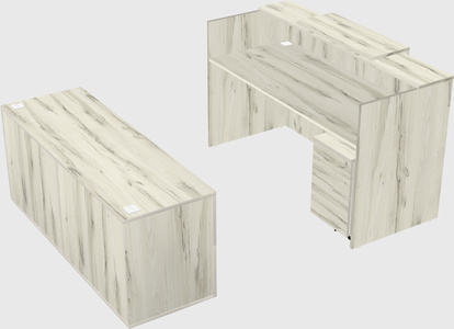 Modular reception desk
