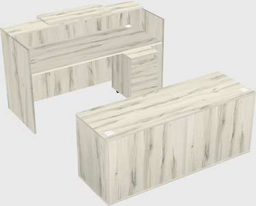 Modular reception desk