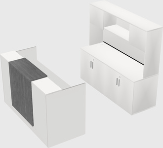 Modular reception desk