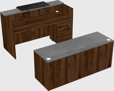 Modular reception desk