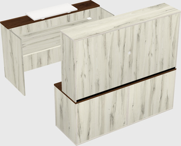 Modular reception desk