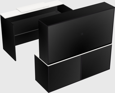 Modular reception desk