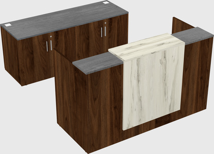 Modular reception desk