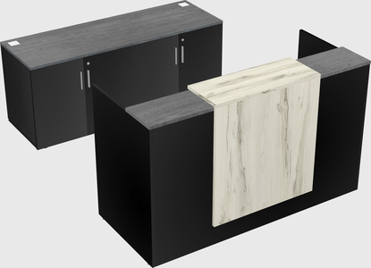 Modular reception desk