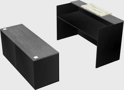 Modular reception desk