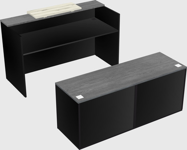 Modular reception desk