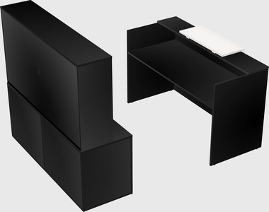 Modular reception desk