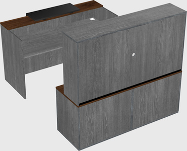 Modular reception desk