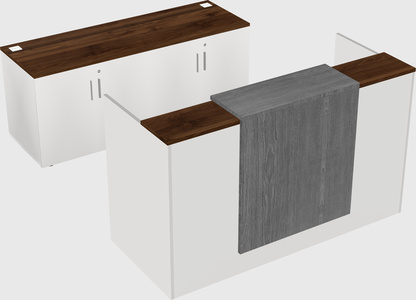 Modular reception desk