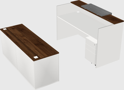 Modular reception desk