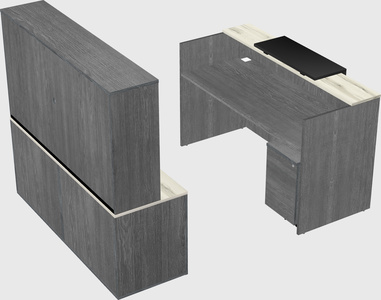 Modular reception desk