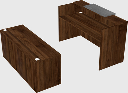 Modular reception desk