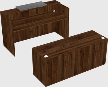 Modular reception desk