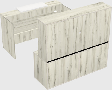 Modular reception desk