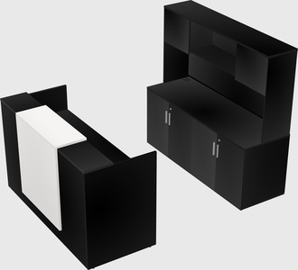 Modular reception desk