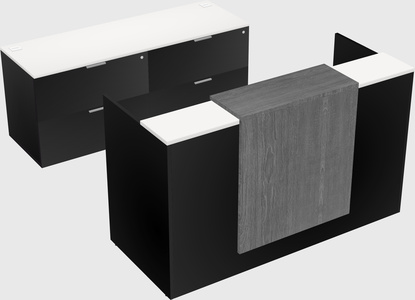 Modular reception desk