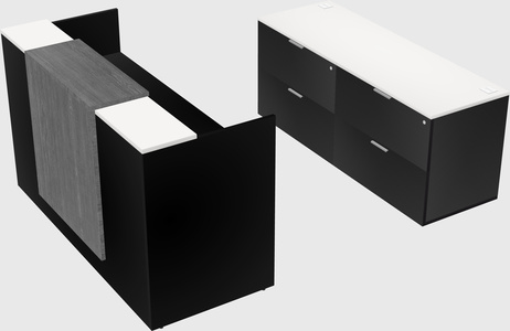 Modular reception desk