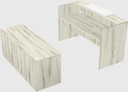 Modular reception desk