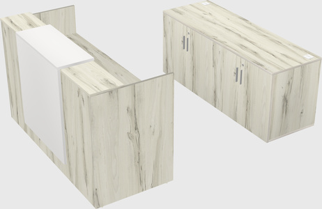 Modular reception desk