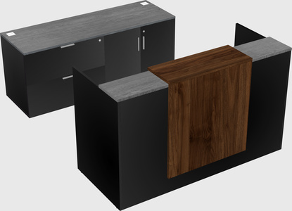 Modular reception desk