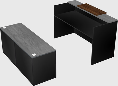 Modular reception desk